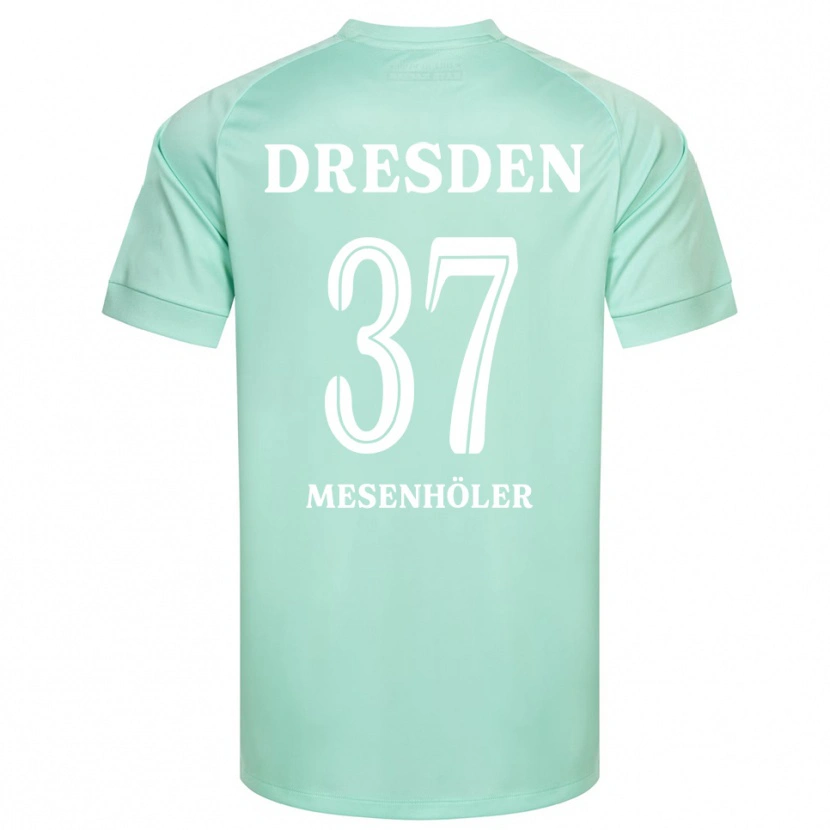 Danxen Women Daniel Mesenhöler #37 Light Green White Goalkeeper Jersey 2025/26 T-Shirt