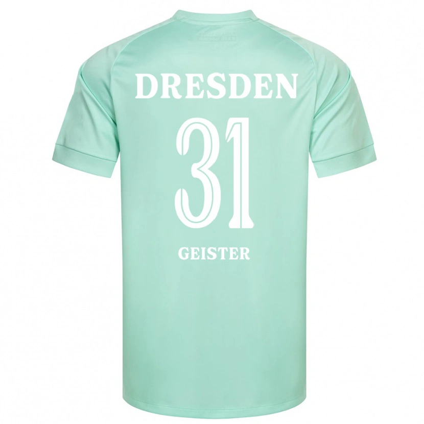 Danxen Women Jannis Geister #31 Light Green White Goalkeeper Jersey 2025/26 T-Shirt