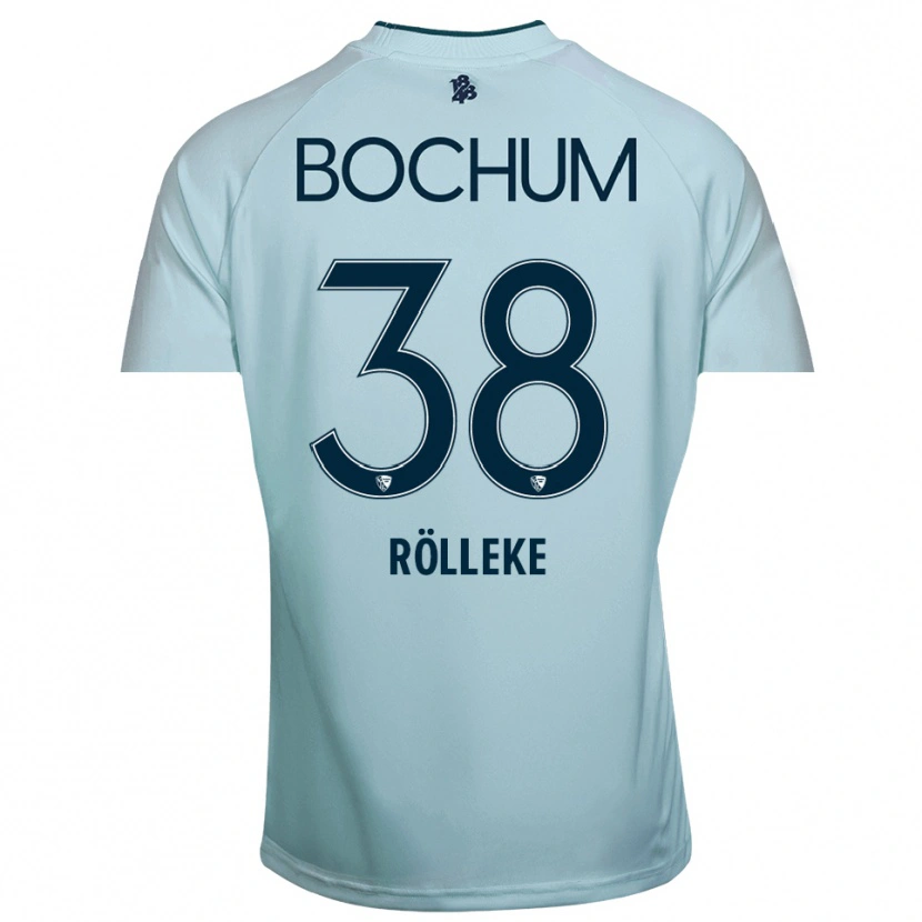 Danxen Women Hugo Rölleke #38 Cyan-Blue Goalkeeper Jersey 2025/26 T-Shirt