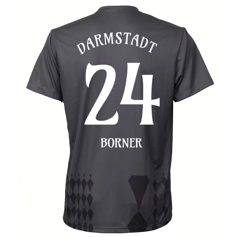 Danxen Women Benedikt Börner #24 Dark Gray Goalkeeper Jersey 2025/26 T-Shirt