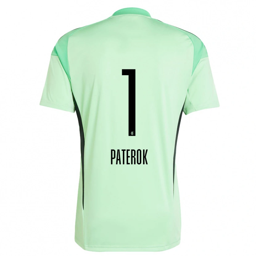 Danxen Women Tim Paterok #1 Light Green Black Goalkeeper Jersey 2025/26 T-Shirt