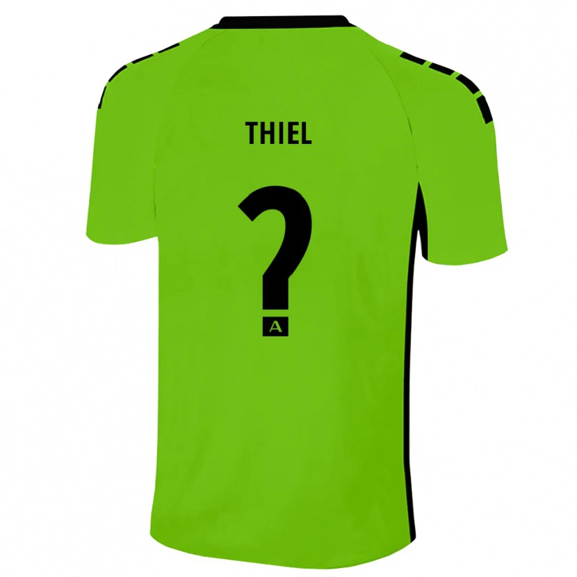 Danxen Women David Thiel #0 Grass Green Black Goalkeeper Jersey 2025/26 T-Shirt