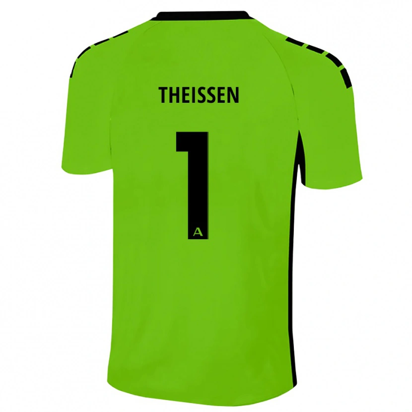 Danxen Women Jarun Theißen #1 Grass Green Black Goalkeeper Jersey 2025/26 T-Shirt