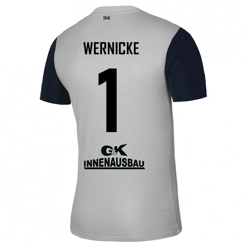 Danxen Women Samuli Wernicke #1 Gray Black Goalkeeper Jersey 2025/26 T-Shirt