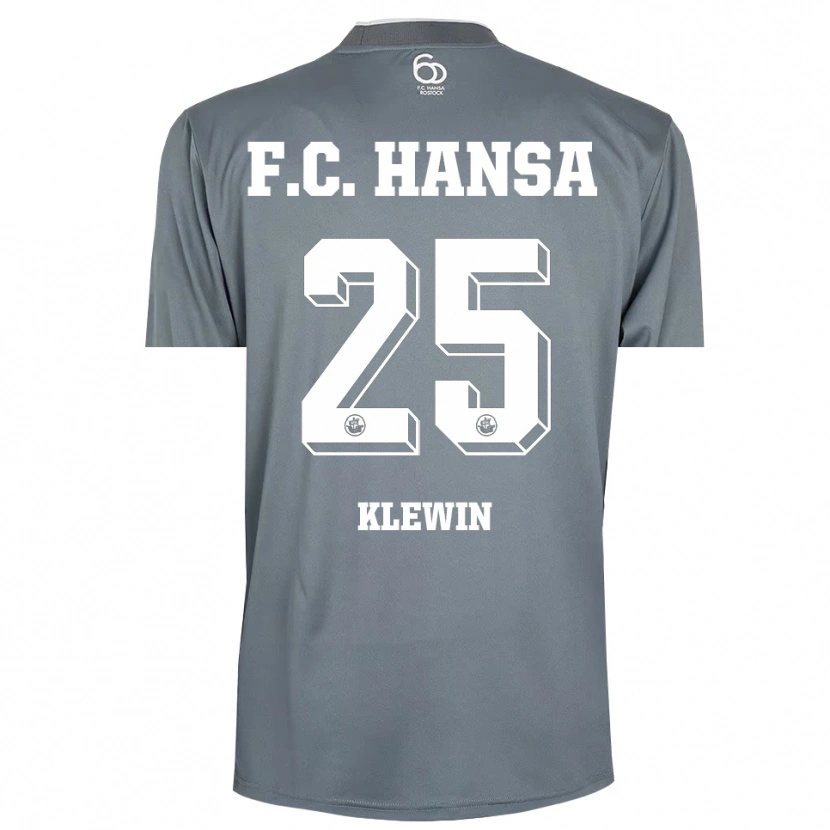 Danxen Women Philipp Klewin #25 Light Gray White Goalkeeper Jersey 2025/26 T-Shirt