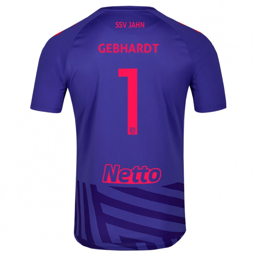 Danxen Women Felix Gebhardt #1 Royal Blue Red Goalkeeper Jersey 2025/26 T-Shirt