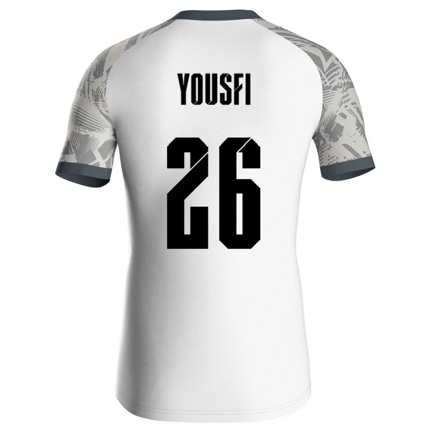 Danxen Women Elias Yousfi #26 Gray White Goalkeeper Jersey 2025/26 T-Shirt