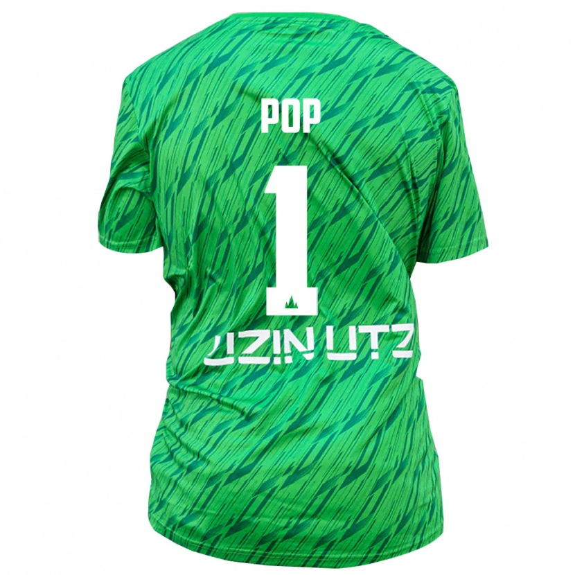 Danxen Women Nico Pop #1 Green Red Goalkeeper Jersey 2025/26 T-Shirt