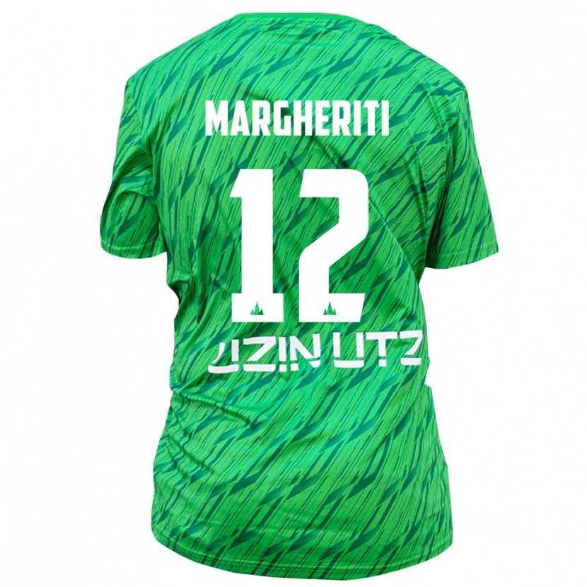 Danxen Women Danilo Margheriti #12 Green Red Goalkeeper Jersey 2025/26 T-Shirt