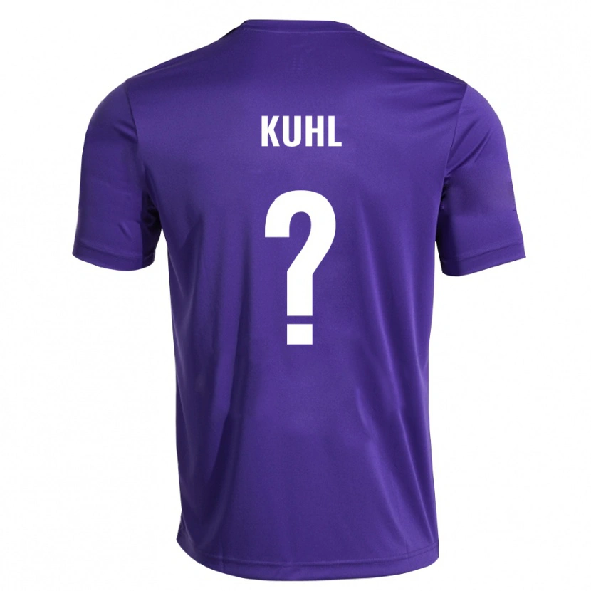 Danxen Women Jasmin Kuhl #0 Purple White Goalkeeper Jersey 2025/26 T-Shirt