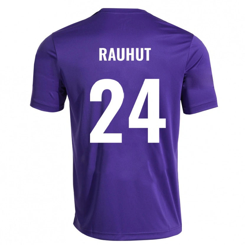 Danxen Women Kevin Rauhut #24 Purple White Goalkeeper Jersey 2025/26 T-Shirt