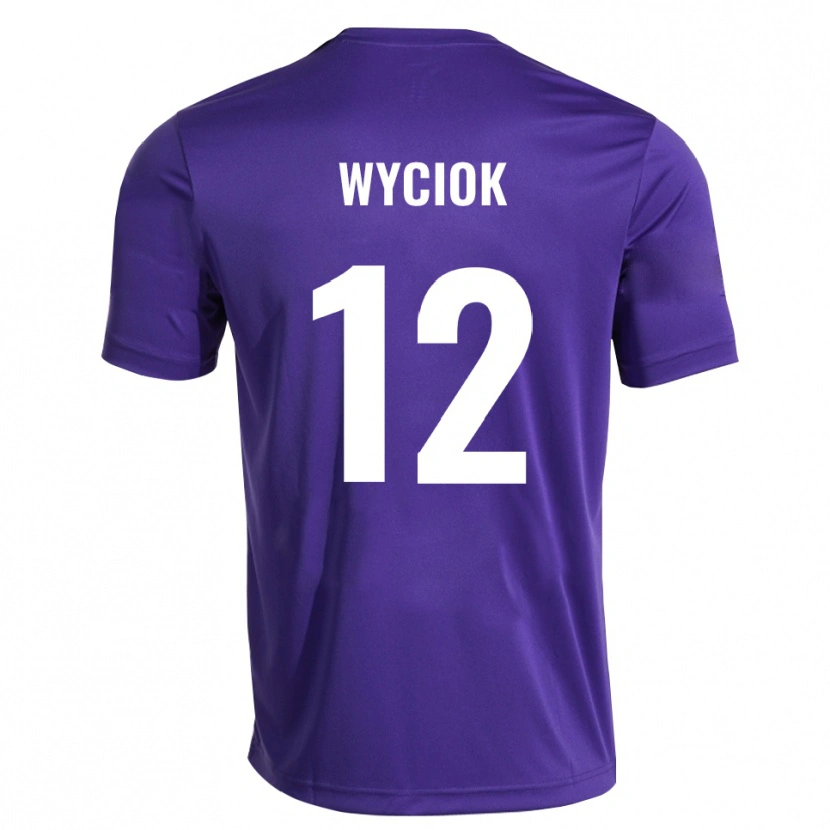 Danxen Women David Wyciok #12 Purple White Goalkeeper Jersey 2025/26 T-Shirt