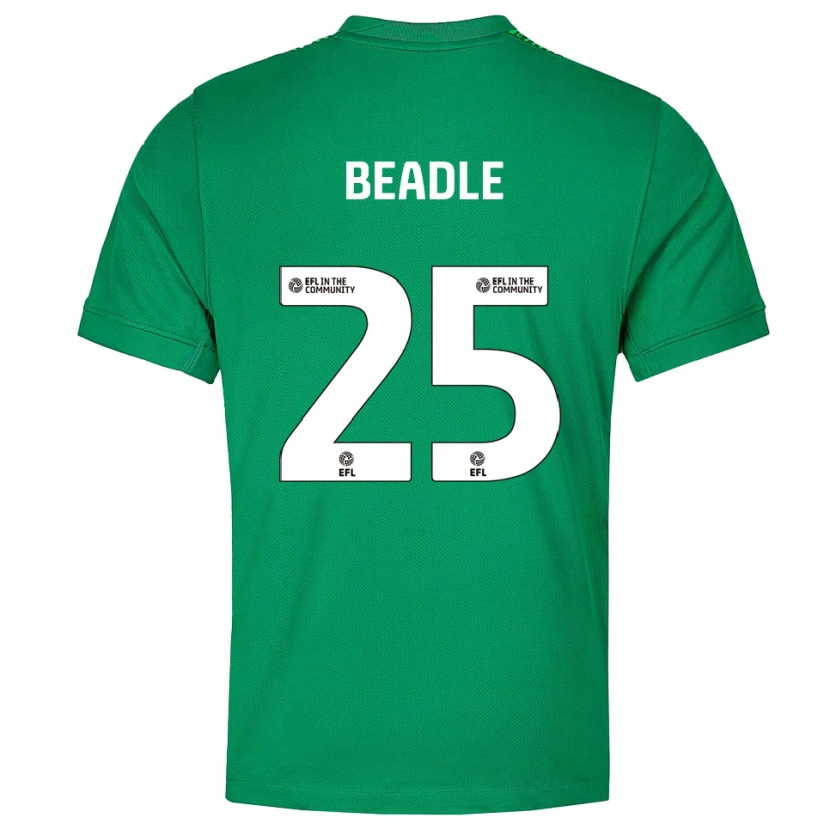 Danxen Women James Beadle #25 Green White Goalkeeper Jersey 2025/26 T-Shirt