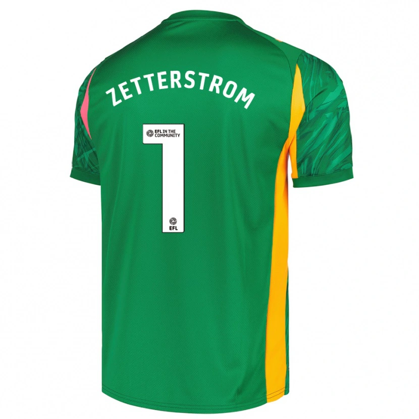 Danxen Women Jacob Widell Zetterström #1 Green Pink Goalkeeper Jersey 2025/26 T-Shirt