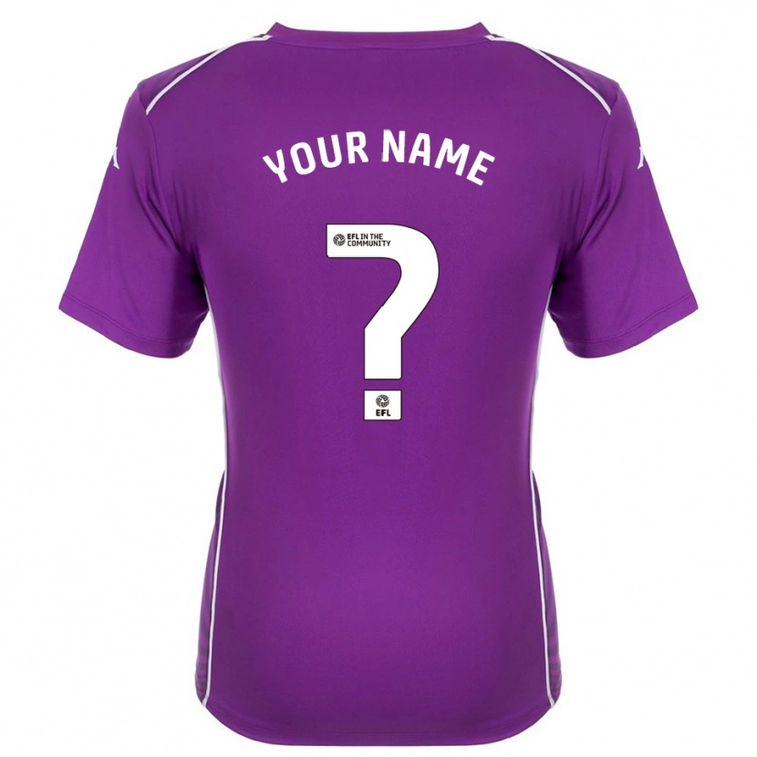 Danxen Women Hull City AFC Purple White Goalkeeper Jersey 2025/26 T-Shirt