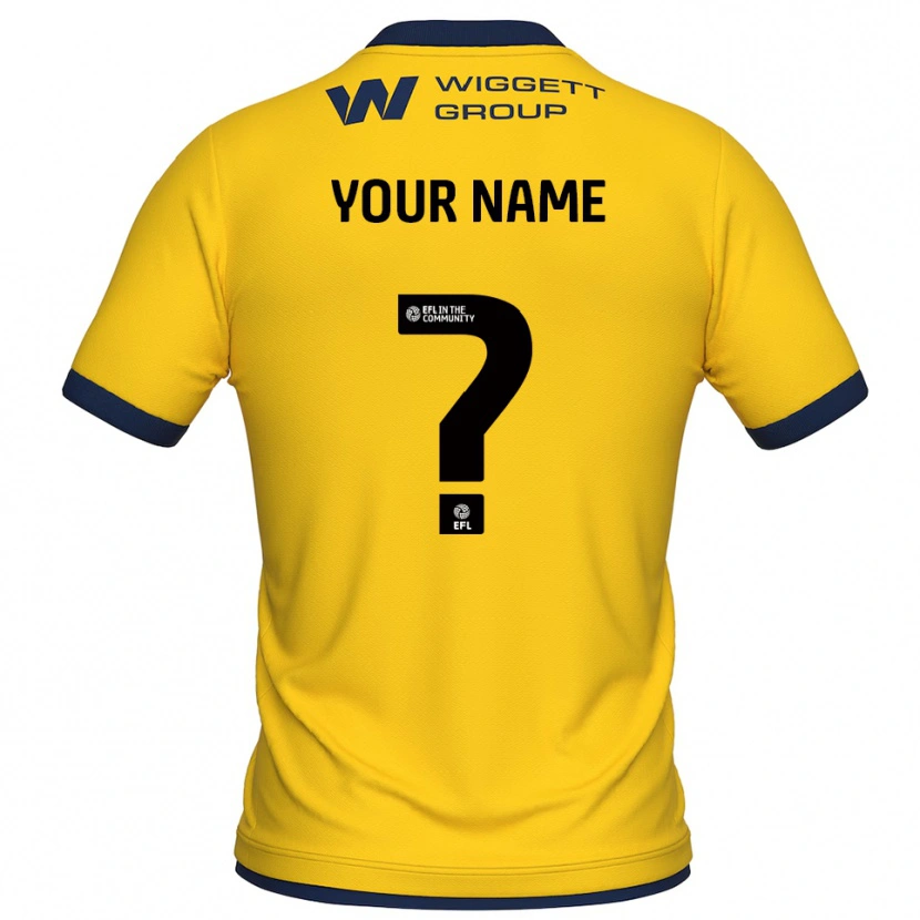 Danxen Women Millwall FC Yellow Black Goalkeeper Jersey 2025/26 T-Shirt