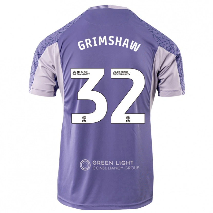 Danxen Women Daniel Grimshaw #32 Light Purple Goalkeeper Jersey 2025/26 T-Shirt