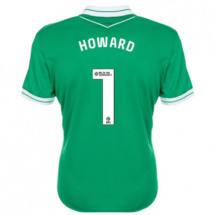 Danxen Women Beth Howard #1 Green White Goalkeeper Jersey 2025/26 T-Shirt