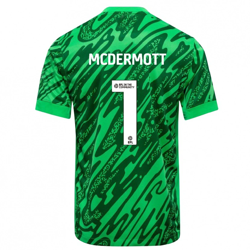 Danxen Women Conal McDermott #1 Forest Green Goalkeeper Jersey 2025/26 T-Shirt
