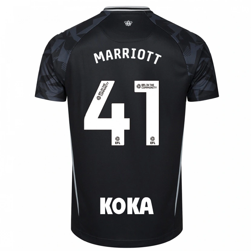 Danxen Women Alfie Marriott #41 Black Blue Goalkeeper Jersey 2025/26 T-Shirt