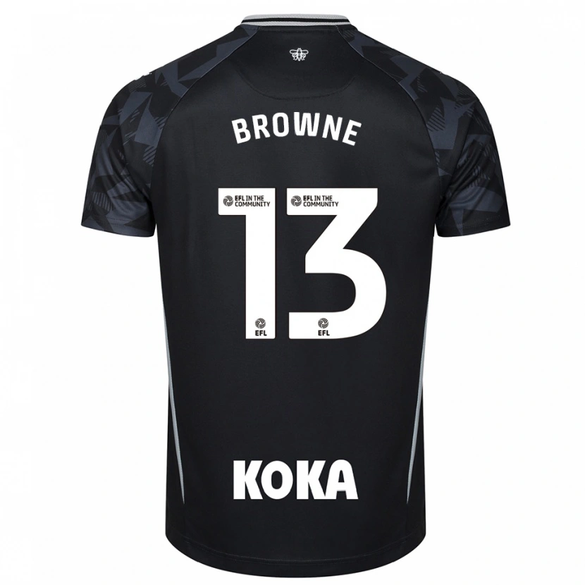 Danxen Women Roraigh Browne #13 Black Blue Goalkeeper Jersey 2025/26 T-Shirt