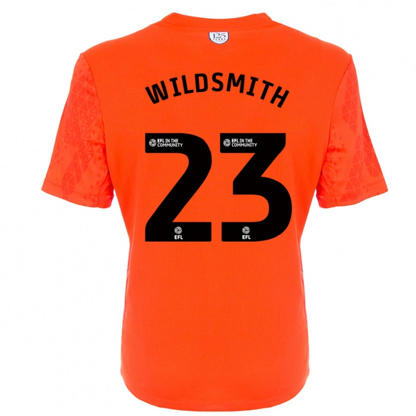 Danxen Women Joe Wildsmith #23 Orange Black Goalkeeper Jersey 2025/26 T-Shirt