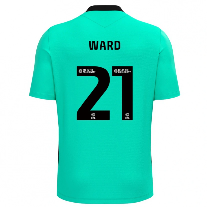 Danxen Women Danny Ward #21 Mediumturquoise Goalkeeper Jersey 2025/26 T-Shirt