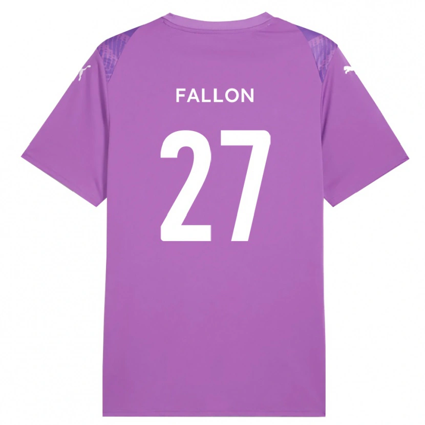 Danxen Women Louie Fallon #27 Mediumorchid Goalkeeper Jersey 2025/26 T-Shirt