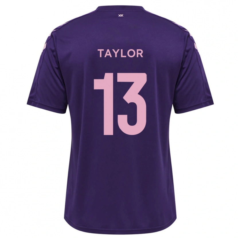 Danxen Women Sam Taylor #13 Purple Pink Goalkeeper Jersey 2025/26 T-Shirt