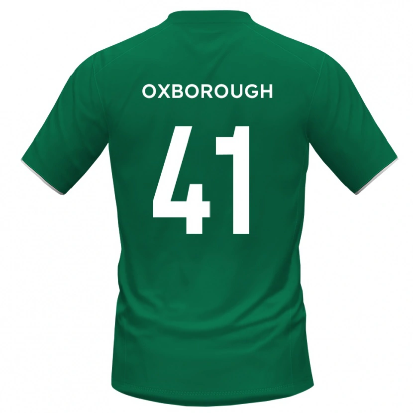 Danxen Women Ewan Oxborough #41 Green White Goalkeeper Jersey 2025/26 T-Shirt