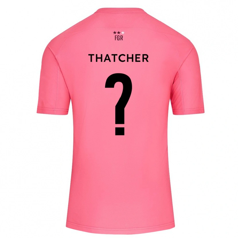 Danxen Women Katie Thatcher #0 Cherry Blossom Pink Goalkeeper Jersey 2025/26 T-Shirt