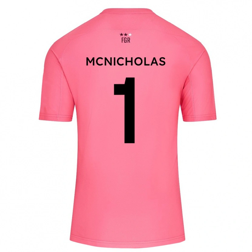 Danxen Women Luke McNicholas #1 Cherry Blossom Pink Goalkeeper Jersey 2025/26 T-Shirt