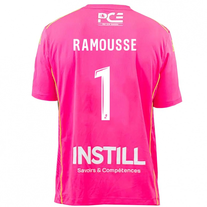 Danxen Women Théo Ramousse #1 Magenta Goalkeeper Jersey 2025/26 T-Shirt