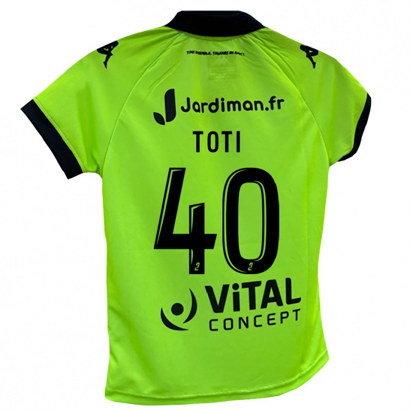 Danxen Women Manon Toti #40 Neon Green Goalkeeper Jersey 2025/26 T-Shirt
