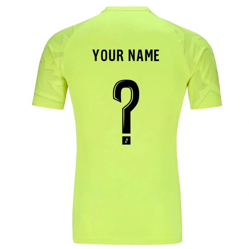Danxen Women Red Star Paris Neon Green Goalkeeper Jersey 2025/26 T-Shirt