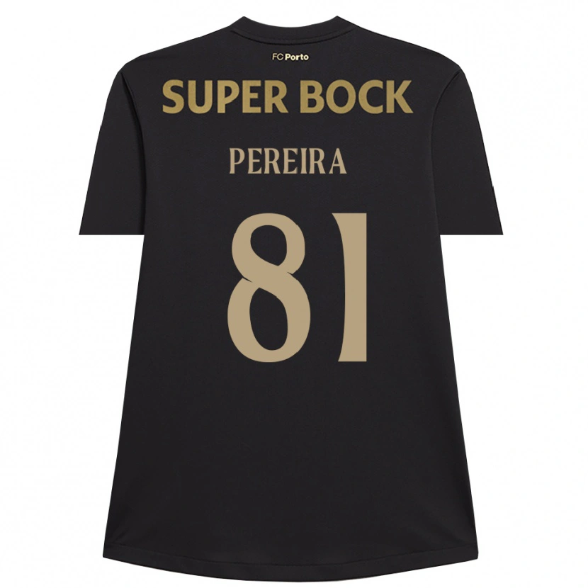 Danxen Women Martim Pereira #81 Black Brown Goalkeeper Jersey 2025/26 T-Shirt