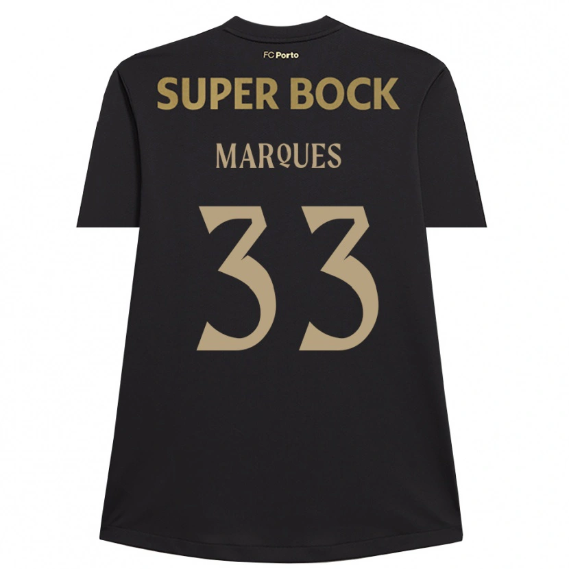 Danxen Women Bárbara Marques #33 Black Brown Goalkeeper Jersey 2025/26 T-Shirt