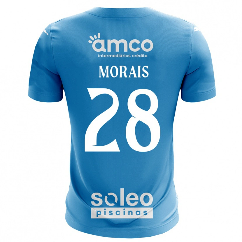 Danxen Women Patrícia Morais #28 Blue White Goalkeeper Jersey 2025/26 T-Shirt