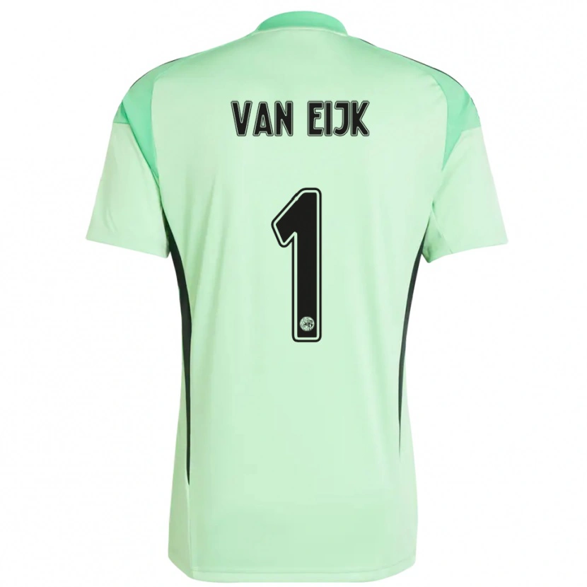 Danxen Women Regina Van Eijk #1 Light Green Black Goalkeeper Jersey 2025/26 T-Shirt