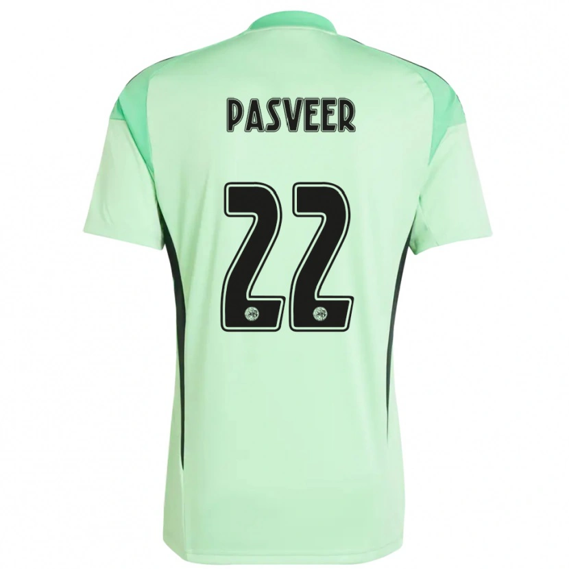 Danxen Women Remko Pasveer #22 Light Green Black Goalkeeper Jersey 2025/26 T-Shirt