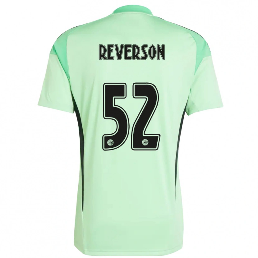 Danxen Women Paul Reverson #52 Light Green Black Goalkeeper Jersey 2025/26 T-Shirt
