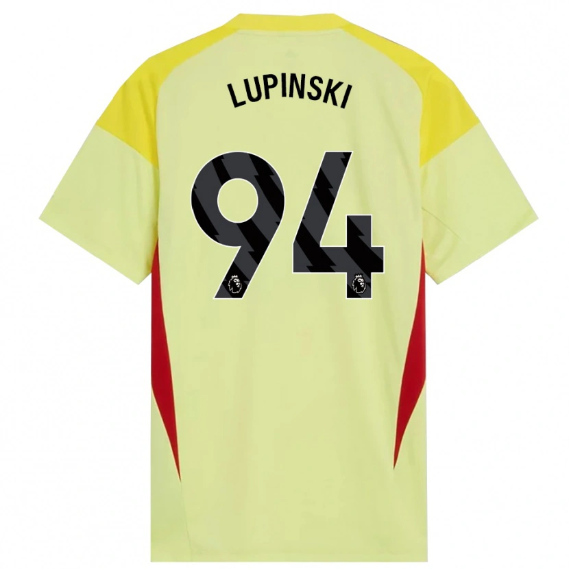Danxen Women Remi Lupinski #94 Yellow Red Black Goalkeeper Jersey 2025/26 T-Shirt