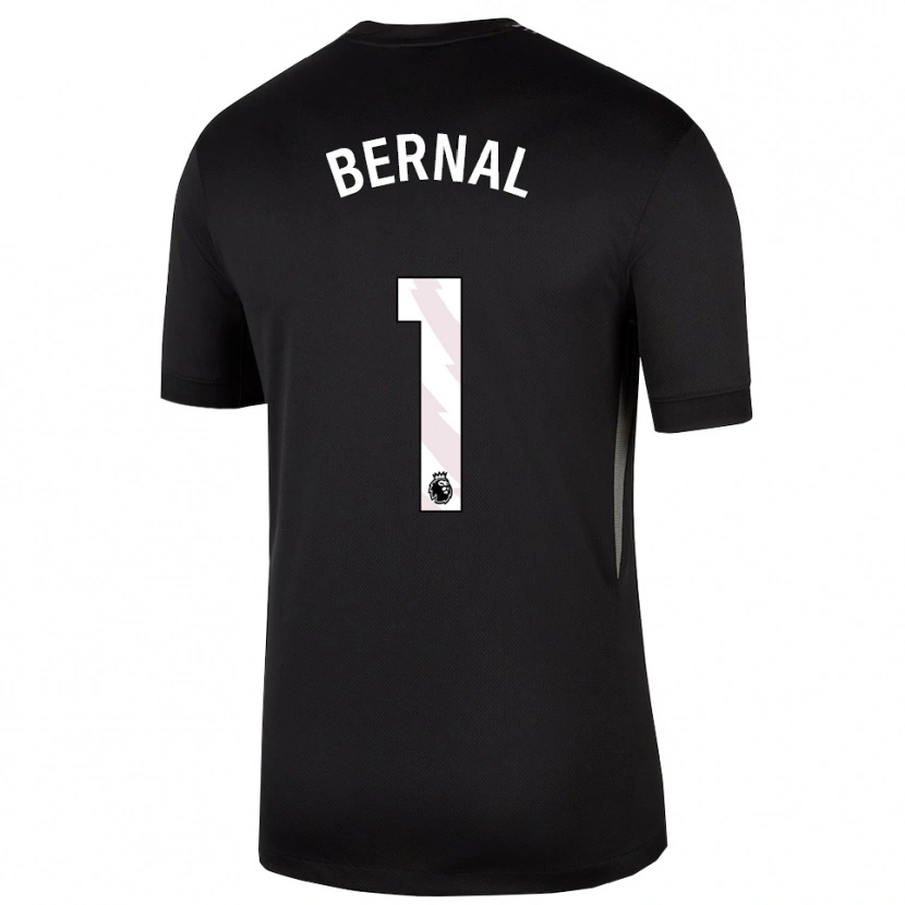 Danxen Women Freddy Bernal #1 Black White Goalkeeper Jersey 2025/26 T-Shirt