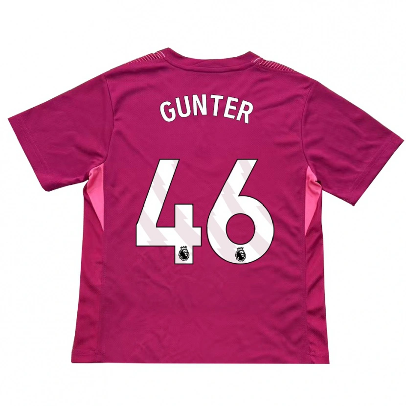 Danxen Women Luca Gunter #46 Rose White Goalkeeper Jersey 2025/26 T-Shirt