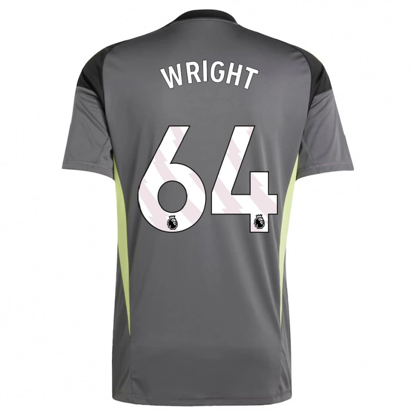 Danxen Women James Wright #64 Dark Gray Black Goalkeeper Jersey 2025/26 T-Shirt