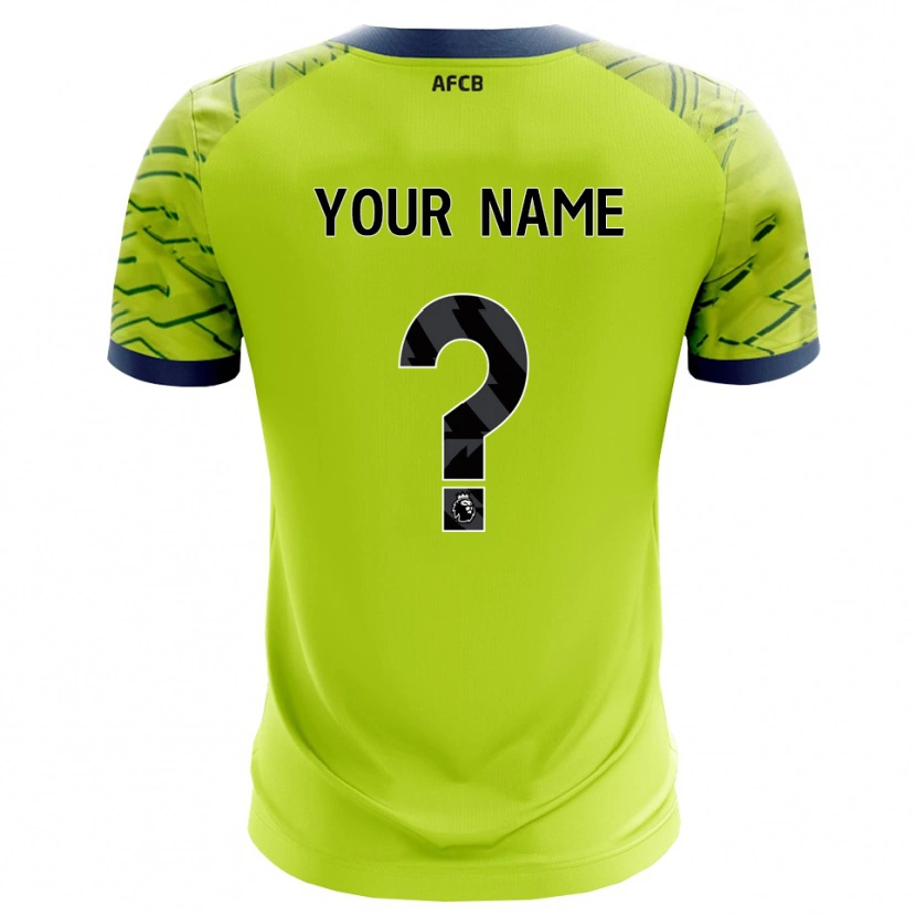 Danxen Women AFC Bournemouth Green Yellow Goalkeeper Jersey 2025/26 T-Shirt