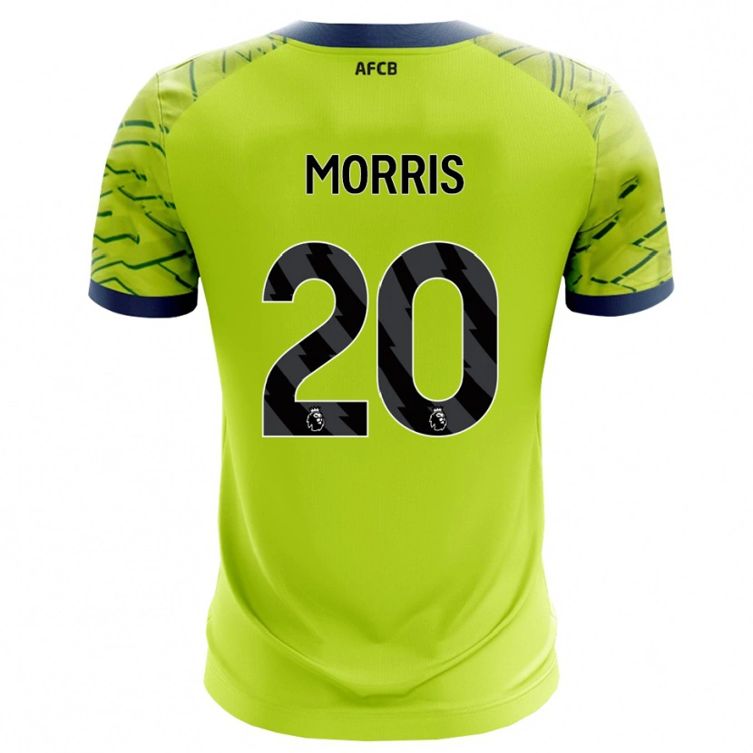 Danxen Women Caitlin Morris #20 Green Yellow Goalkeeper Jersey 2025/26 T-Shirt