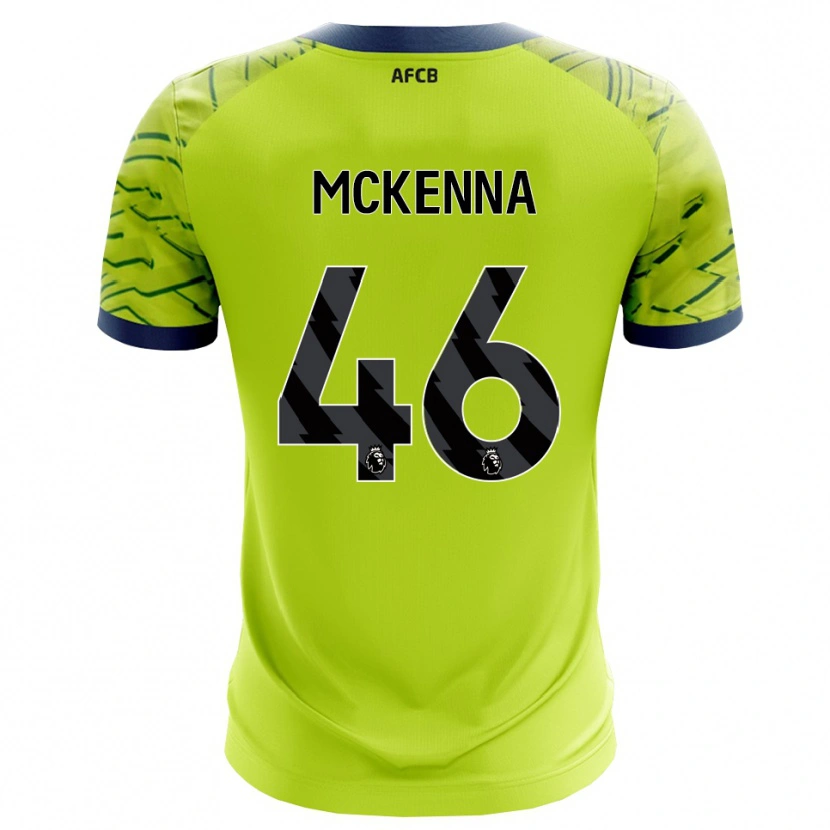 Danxen Women Callan McKenna #46 Green Yellow Goalkeeper Jersey 2025/26 T-Shirt