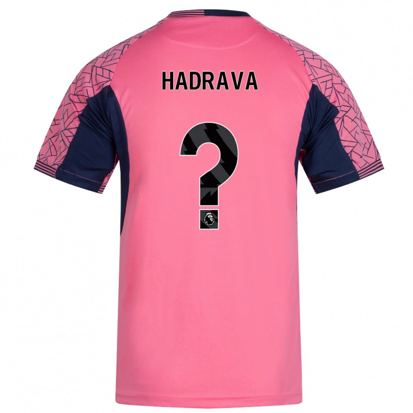 Danxen Women Lily Hadrava #0 Pink Black Goalkeeper Jersey 2025/26 T-Shirt