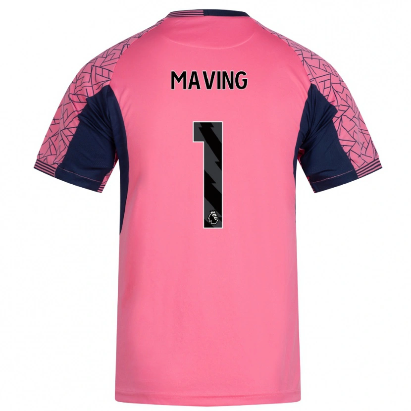 Danxen Women Emily Maving #1 Pink Black Goalkeeper Jersey 2025/26 T-Shirt